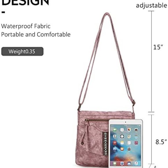 Super Soft Leather Cross Purse Brand New - Picture 3 of 7